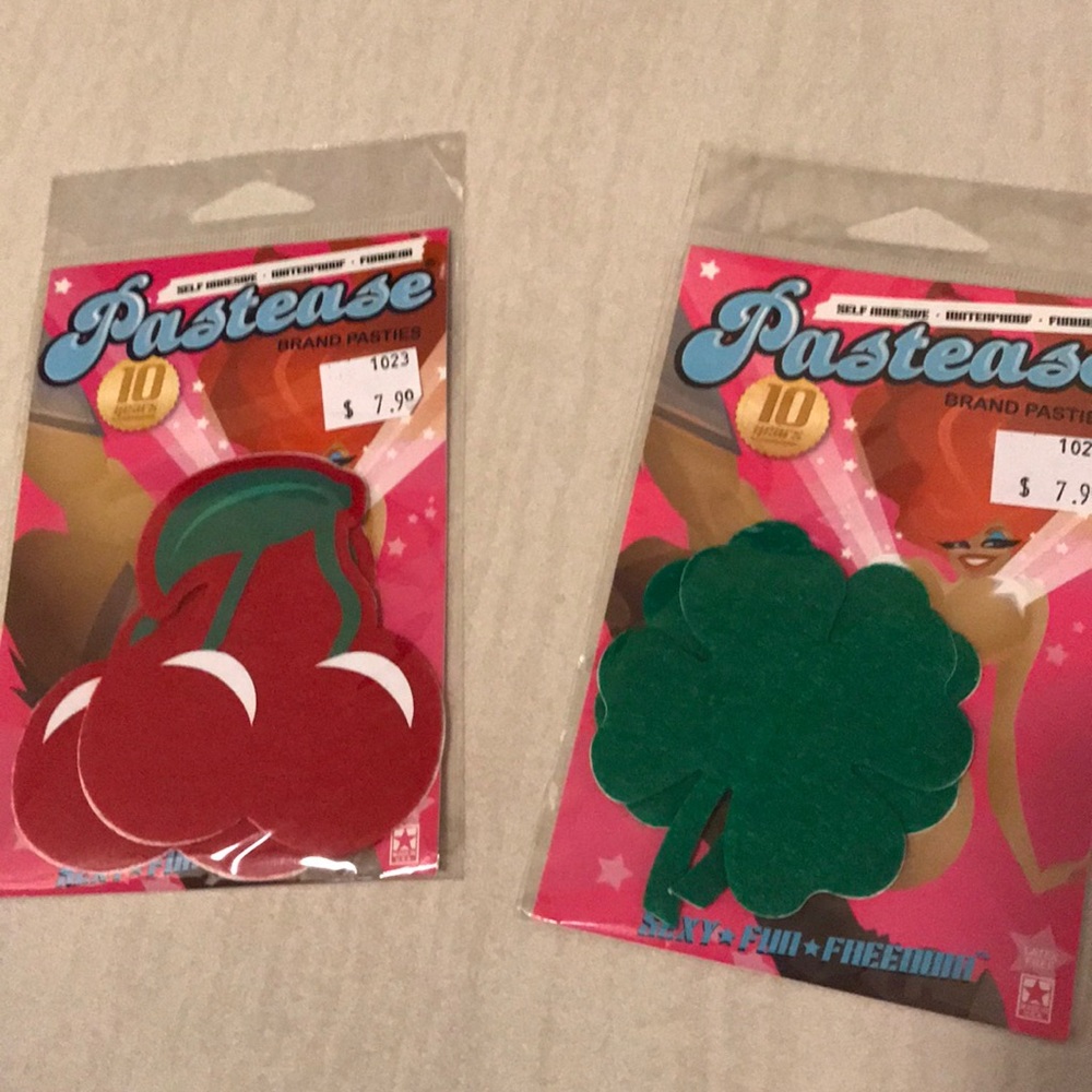 Cherry and 4 Leaf Clover Pasties!